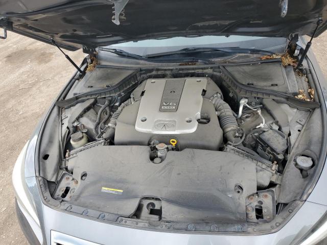 JN1BV7AR5FM412807 - 2015 INFINITI Q50 BASE GRAY photo 11