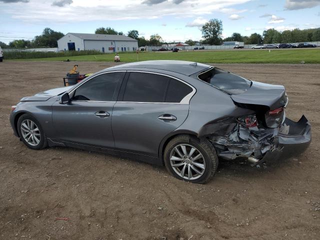 JN1BV7AR5FM412807 - 2015 INFINITI Q50 BASE GRAY photo 2