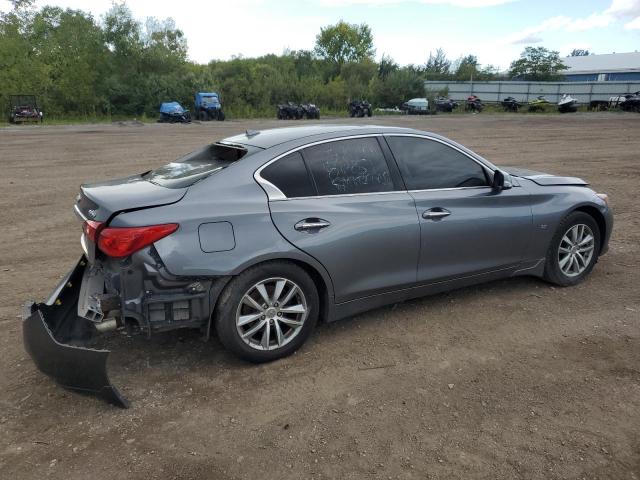 JN1BV7AR5FM412807 - 2015 INFINITI Q50 BASE GRAY photo 3