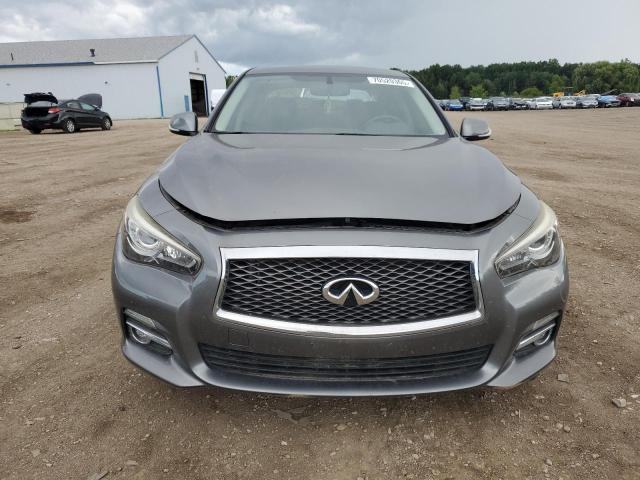 JN1BV7AR5FM412807 - 2015 INFINITI Q50 BASE GRAY photo 5