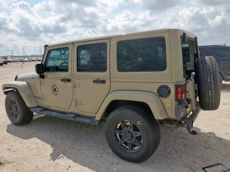 1C4BJWEG6JL867188 - 2018 JEEP WRANGLER U SAHARA Бежевий фото 2