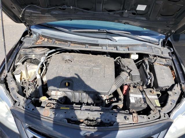 2T1BU4EE3DC963480 - 2013 TOYOTA COROLLA BASE Negro foto 11