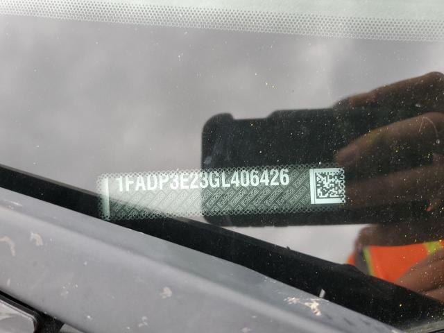 1FADP3E23GL406426 - 2016 FORD FOCUS S SILVER photo 12