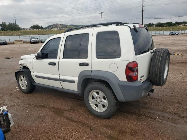 1J4GL48K97W521433 - 2007 JEEP LIBERTY SPORT WHITE photo 2
