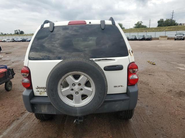 1J4GL48K97W521433 - 2007 JEEP LIBERTY SPORT WHITE photo 6