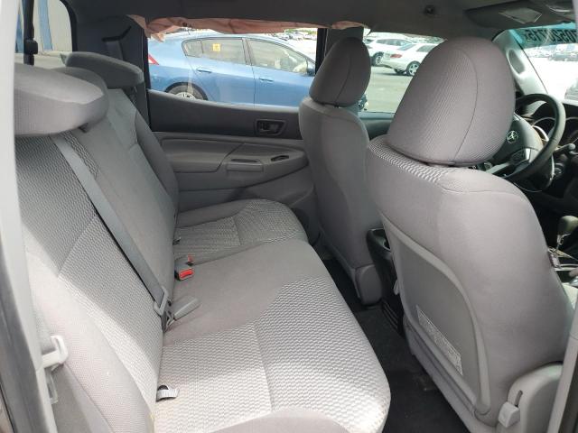 5TFJX4CN5FX057275 - 2015 TOYOTA TACOMA DOUBLE CAB GRAY photo 10