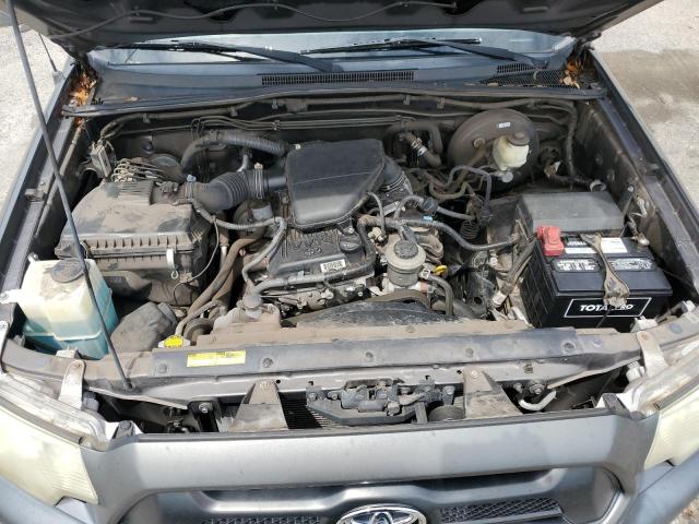 5TFJX4CN5FX057275 - 2015 TOYOTA TACOMA DOUBLE CAB GRAY photo 11