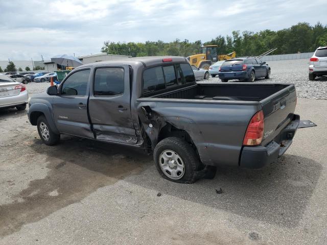 5TFJX4CN5FX057275 - 2015 TOYOTA TACOMA DOUBLE CAB GRAY photo 2