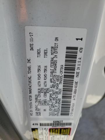 5TFRX5GN9JX105405 - 2018 TOYOTA TACOMA ACCESS CAB Ağ foto 13