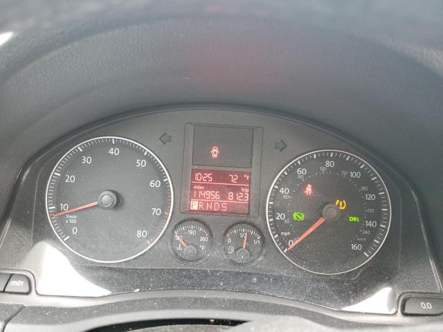 3VWRZ71K39M005027 - 2009 VOLKSWAGEN JETTA SE Синій фото 9