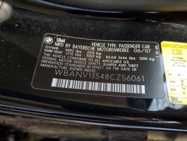 WBANV13548CZ56061 - 2008 BMW 528 XI Schwarz Foto 12