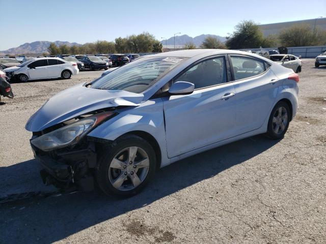 KMHDH4AE6DU721798 - 2013 HYUNDAI ELANTRA GLS BLUE photo 1