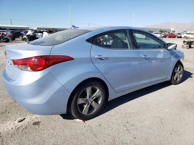 KMHDH4AE6DU721798 - 2013 HYUNDAI ELANTRA GLS BLUE photo 3