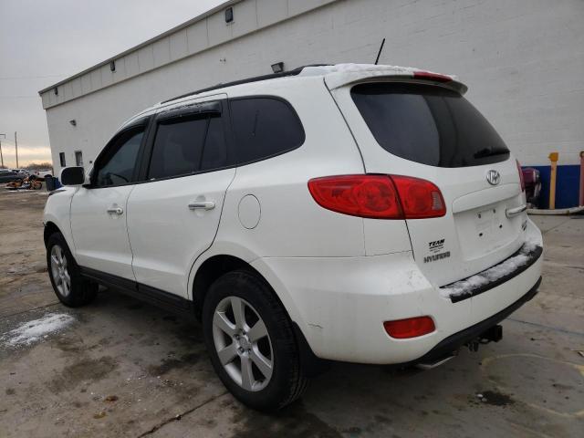 5NMSH73E37H038141 - 2007 HYUNDAI SANTA FE SE WHITE photo 2