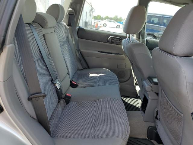 JF1SG63676H714005 - 2006 SUBARU FORESTER 2.5X SILVER photo 10