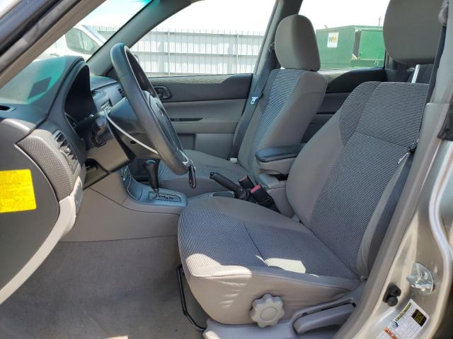JF1SG63676H714005 - 2006 SUBARU FORESTER 2.5X SILVER photo 7