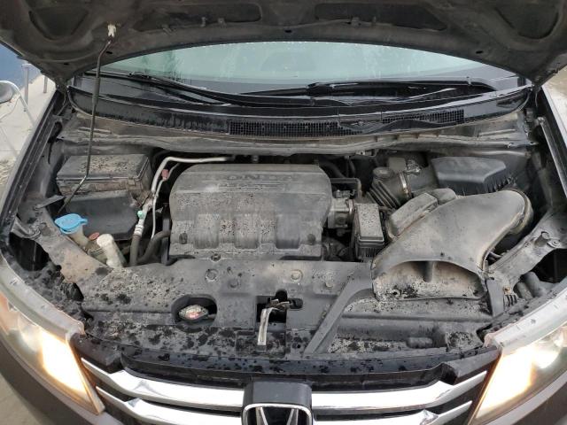 5FNRL5H61EB021288 - 2014 HONDA ODYSSEY EXL GRAY photo 12