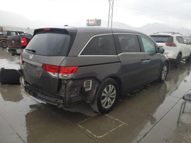 5FNRL5H61EB021288 - 2014 HONDA ODYSSEY EXL GRAY photo 3