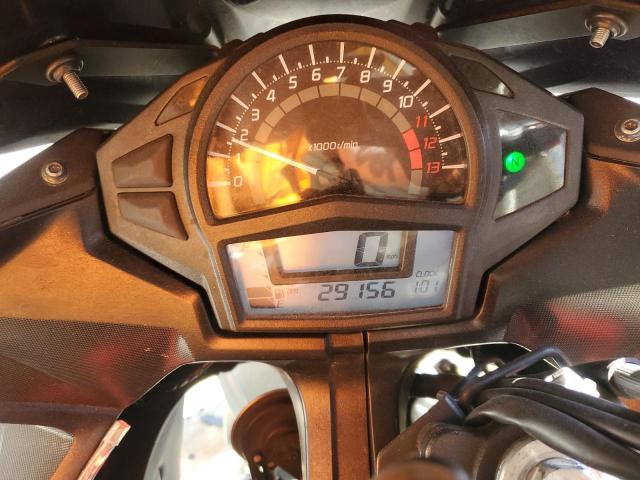 JKAEXEE15DDA09305 - 2013 KAWASAKI EX650 E BLACK photo 7