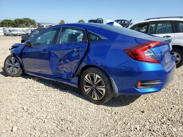 19XFC1F35GE026717 - 2016 HONDA CIVIC EX BLUE photo 2