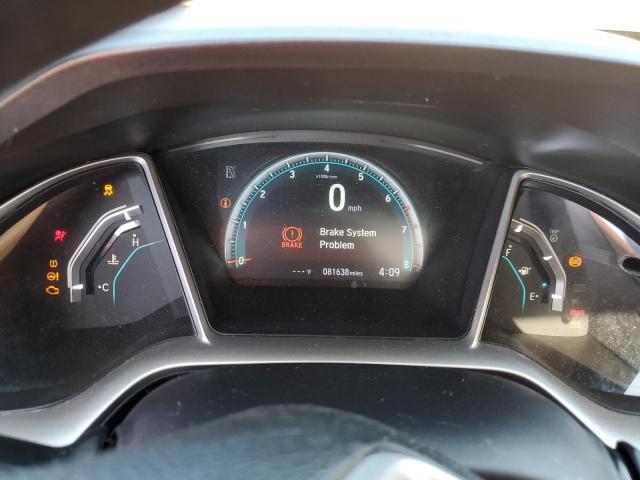 19XFC1F35GE026717 - 2016 HONDA CIVIC EX BLUE photo 9