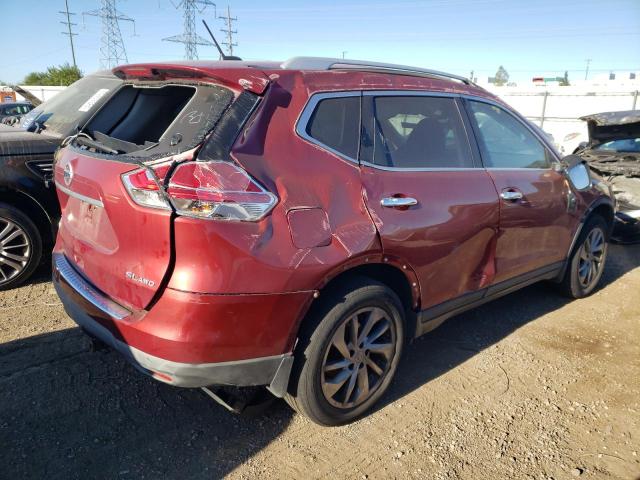 5N1AT2MV0FC793882 - 2015 NISSAN ROGUE S RED photo 3