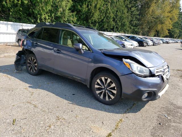 4S4BSAJC9F3207359 - 2015 SUBARU OUTBACK 2.5I LIMITED BLUE photo 4