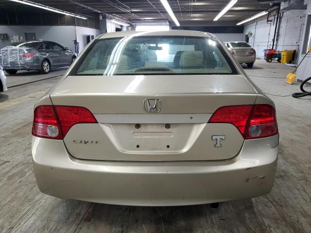 1HGFA16807L136049 - 2007 HONDA CIVIC EX GOLD photo 6