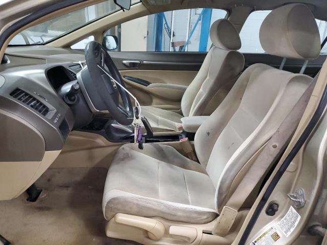 1HGFA16807L136049 - 2007 HONDA CIVIC EX GOLD photo 7
