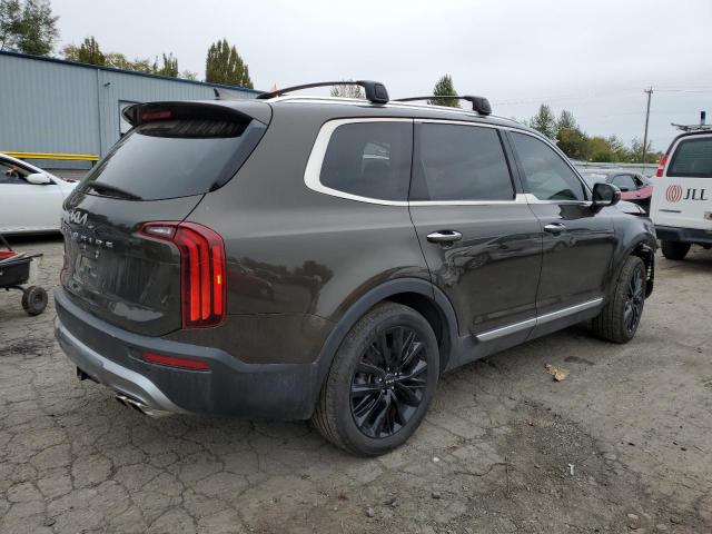 5XYP5DHC0NG194892 - 2022 KIA TELLURIDE SX BROWN photo 3