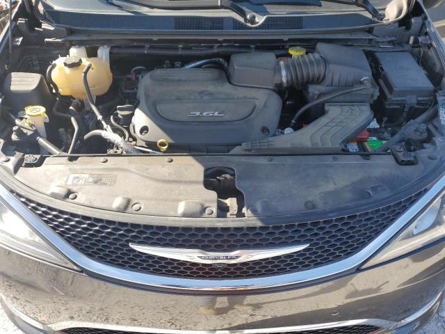 2C4RC1BGXJR100581 - 2018 CHRYSLER PACIFICA TOURING L BLACK photo 12