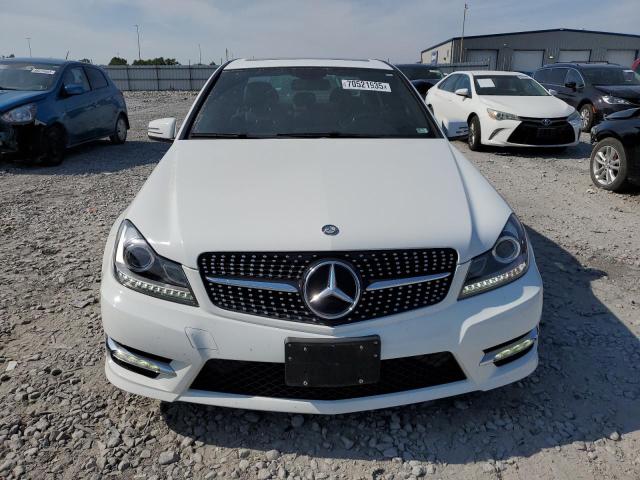 WDDGF8ABXDR300745 - 2013 MERCEDES-BENZ C 300 4MATIC WHITE photo 5
