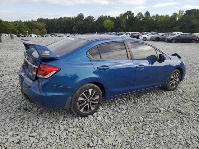 19XFB2F80EE084784 - 2014 HONDA CIVIC EX BLUE photo 3