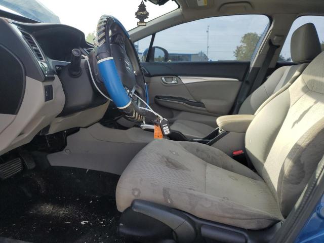 19XFB2F80EE084784 - 2014 HONDA CIVIC EX BLUE photo 7