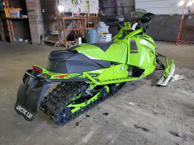 4UF1S2JH0NT102850 - 2022 ARCTIC CAT SNOWMOBILE GREEN photo 4