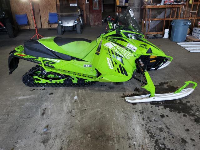 4UF1S2JH0NT102850 - 2022 ARCTIC CAT SNOWMOBILE GREEN photo 9