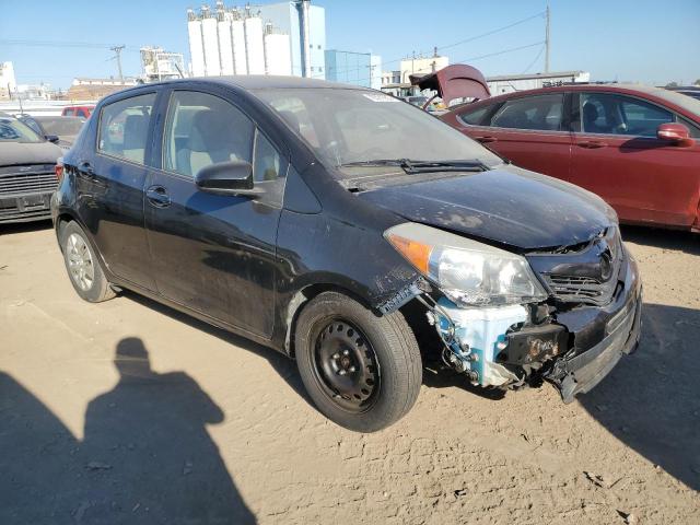 JTDKTUD39ED575757 - 2014 TOYOTA YARIS BLACK photo 4