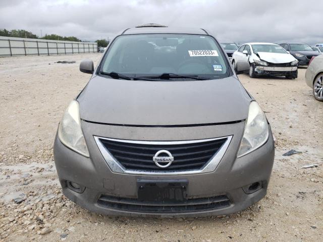 3N1CN7AP1CL927716 - 2012 NISSAN VERSA S GOLD photo 5