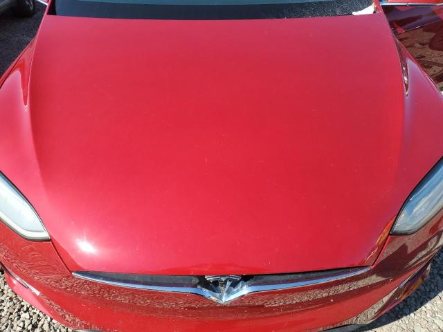 5YJXCAE2XKF184762 - 2019 TESLA MODEL X წითელი ფოტო 12