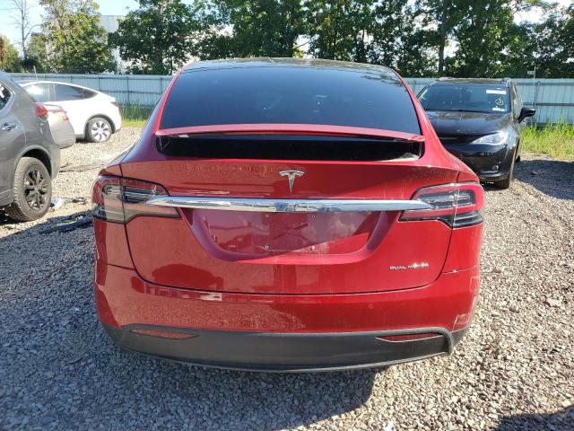 5YJXCAE2XKF184762 - 2019 TESLA MODEL X წითელი ფოტო 6