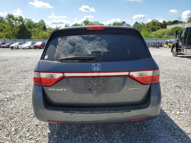 5FNRL5H94DB057078 - 2013 HONDA ODYSSEY TOURING Մոխրագույն լուսանկար 6