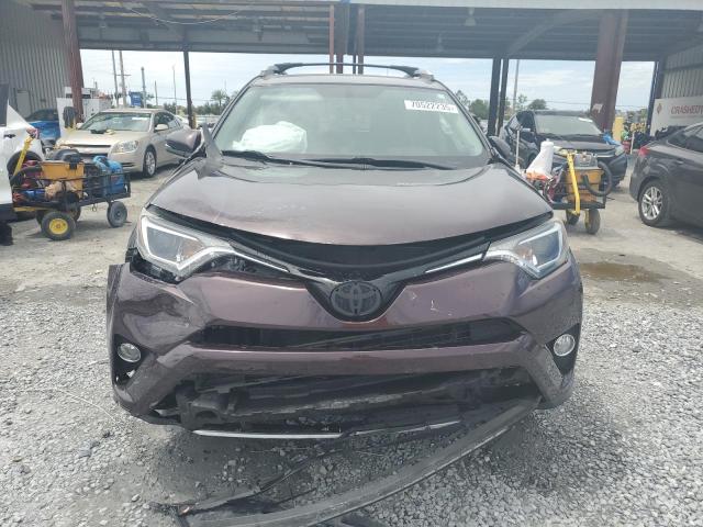 2T3WFREV7GW287098 - 2016 TOYOTA RAV4 XLE RED photo 5