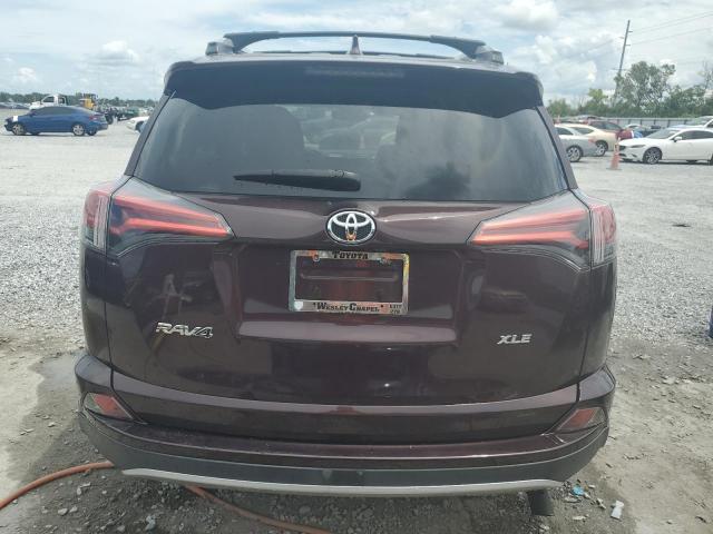 2T3WFREV7GW287098 - 2016 TOYOTA RAV4 XLE RED photo 6