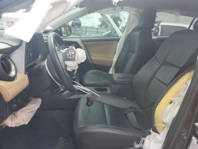 2T3WFREV7GW287098 - 2016 TOYOTA RAV4 XLE RED photo 7