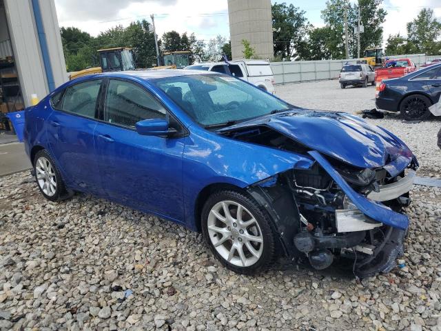 1C3CDFBA6DD288572 - 2013 DODGE DART SXT BLUE photo 4