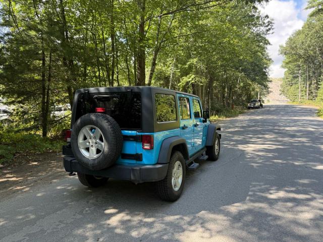 1C4BJWDG4HL673996 - 2017 JEEP WRANGLER U SPORT Mavi foto 4