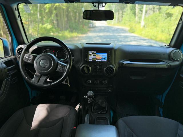 1C4BJWDG4HL673996 - 2017 JEEP WRANGLER U SPORT Mavi foto 9