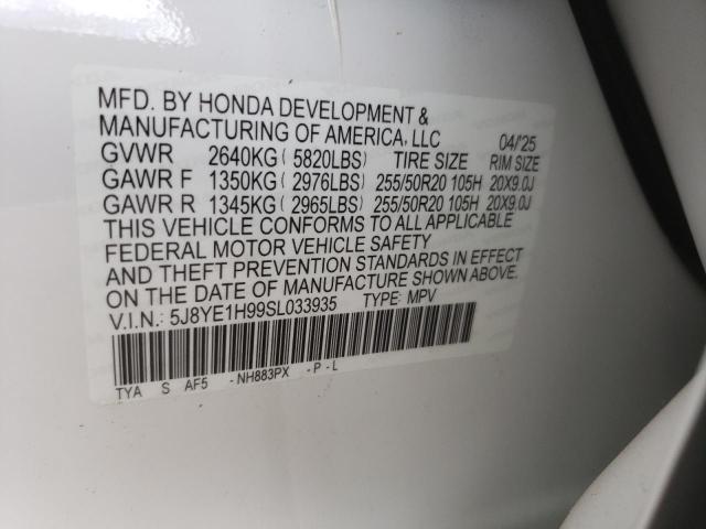 5J8YE1H99SL033935 - 2025 ACURA MDX A-SPEC ADVANCE WHITE photo 13