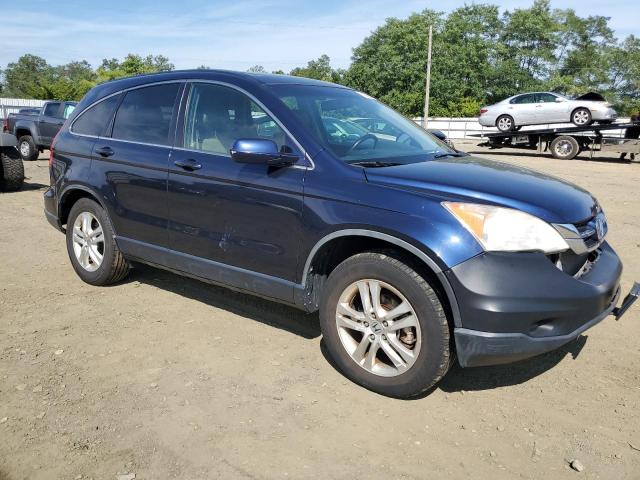 JHLRE4H70AC007230 - 2010 HONDA CR-V EXL 蓝色 照片 4