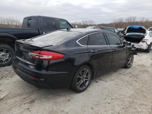 3FA6P0RU1LR156926 - 2020 FORD FUSION TITANIUM BLACK photo 3